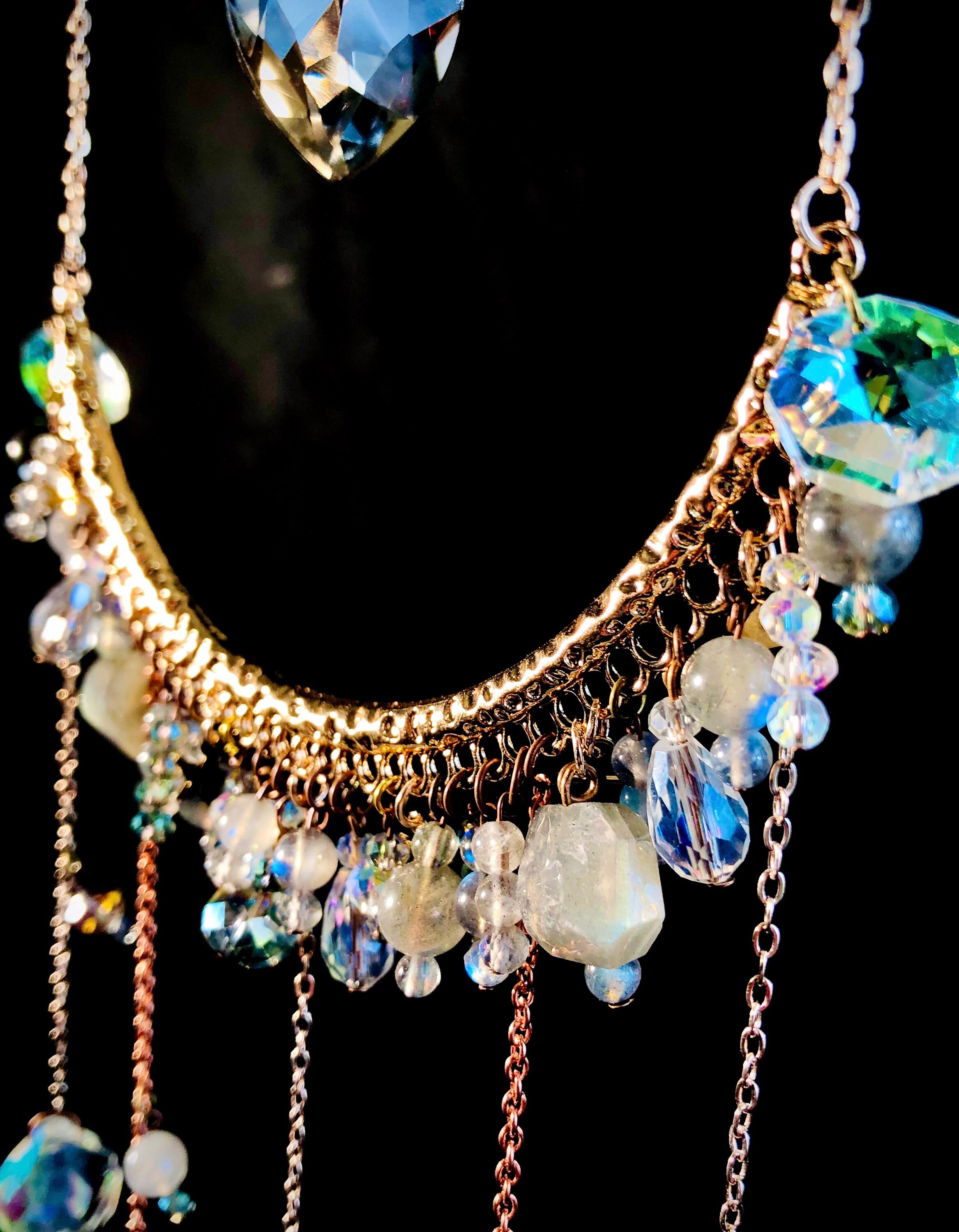 Arc en Ciel Saba Gris Labradorites