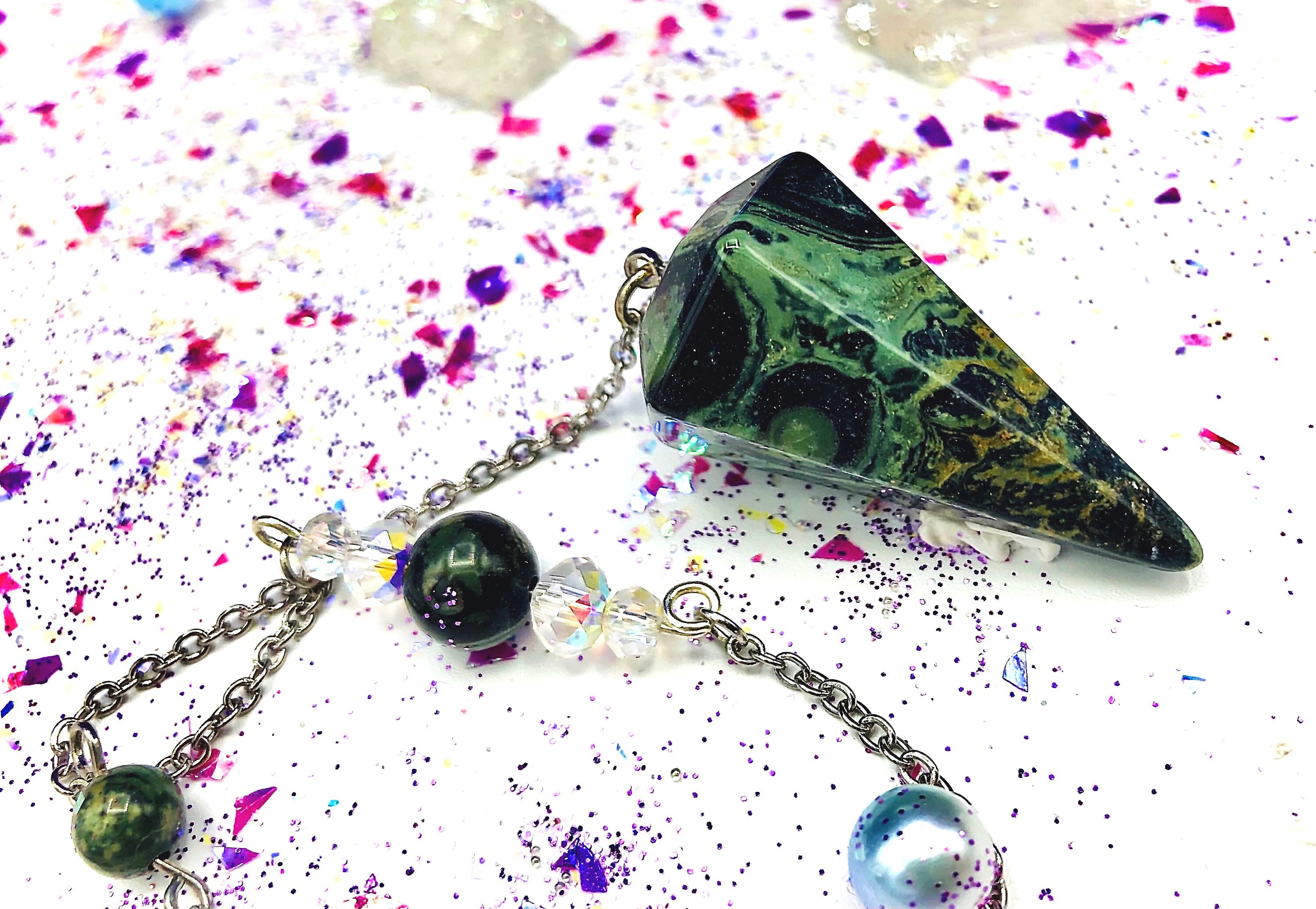 Pendule Jaspe Kambaba