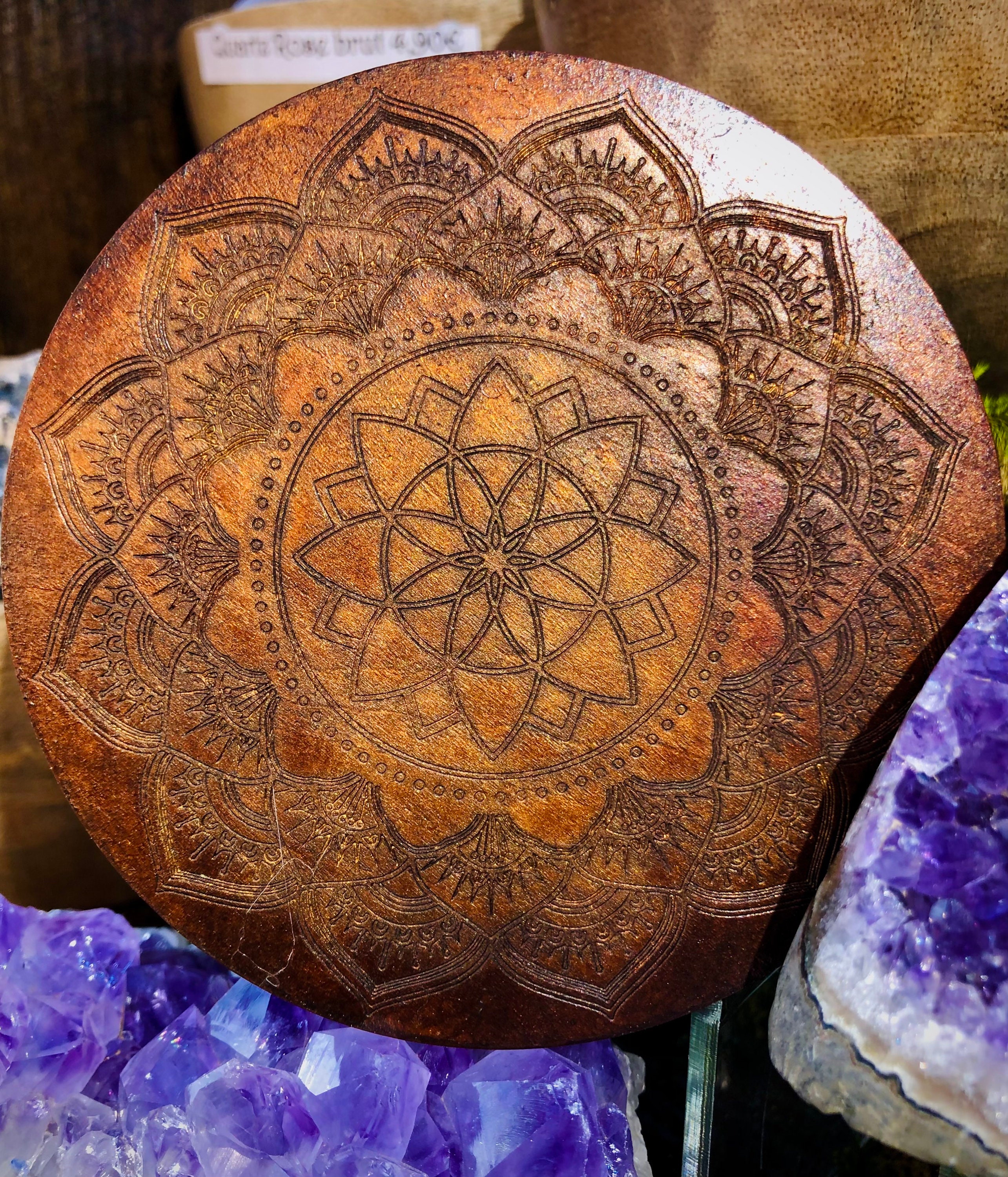 Planche à Pendule Mandala Celtique Ouija Reiki