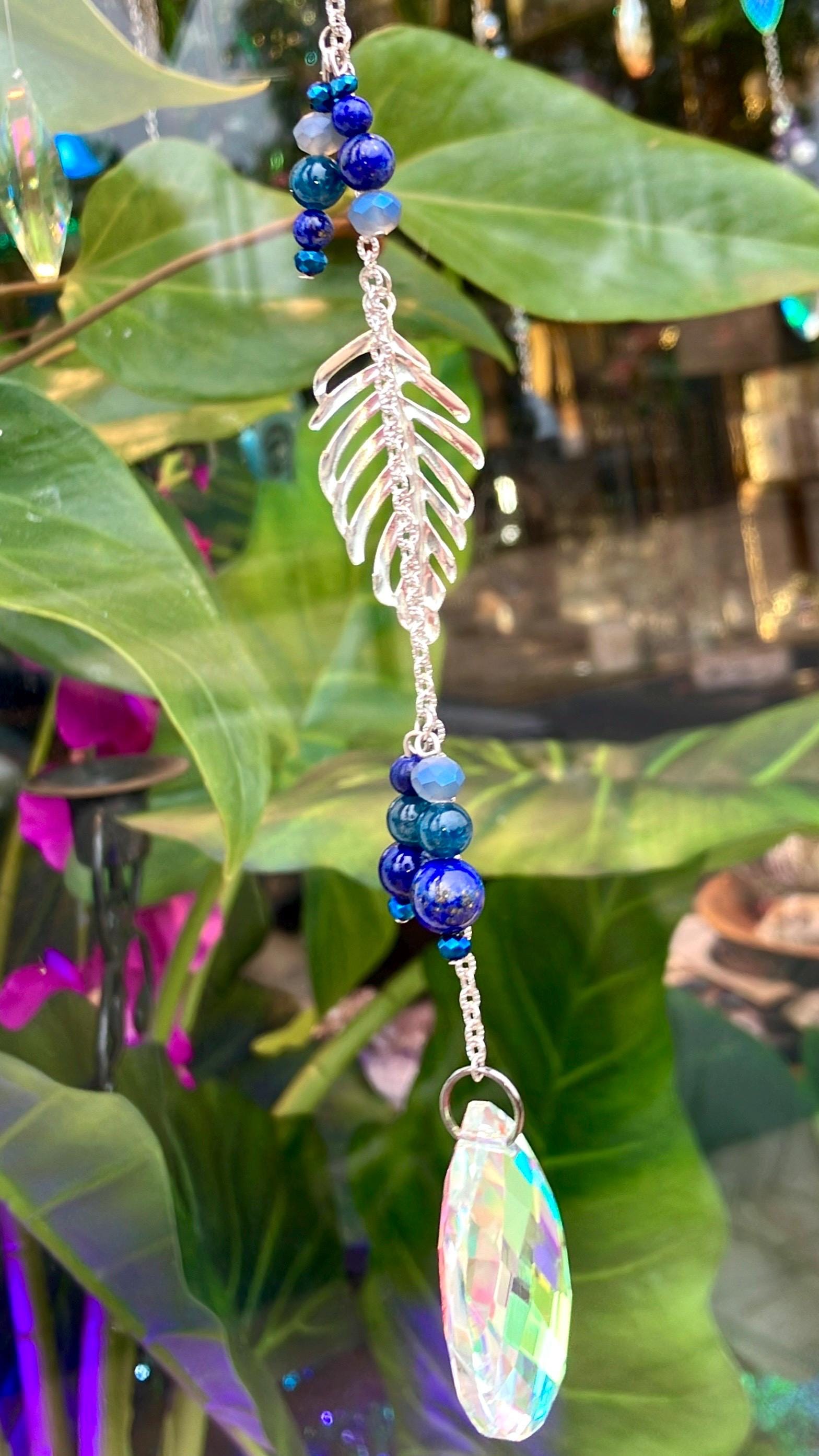 サンキャッチャー レインボー サンキャッチャー バタフライ ソーラー