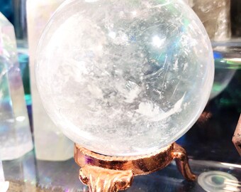 Amazing Crystal Sphere! Ideal in backlighting purifying harmonizing energy