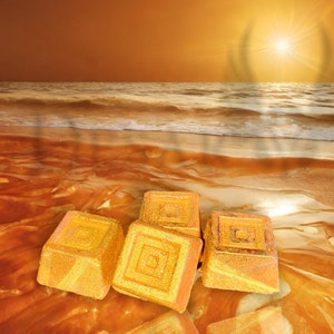 Scented wax Soleil d&#39;ete sweet vanilla fondant burns perfume