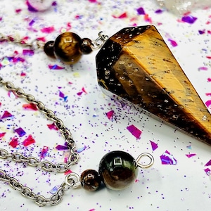 Tiger&#39;s Eye Pendulum