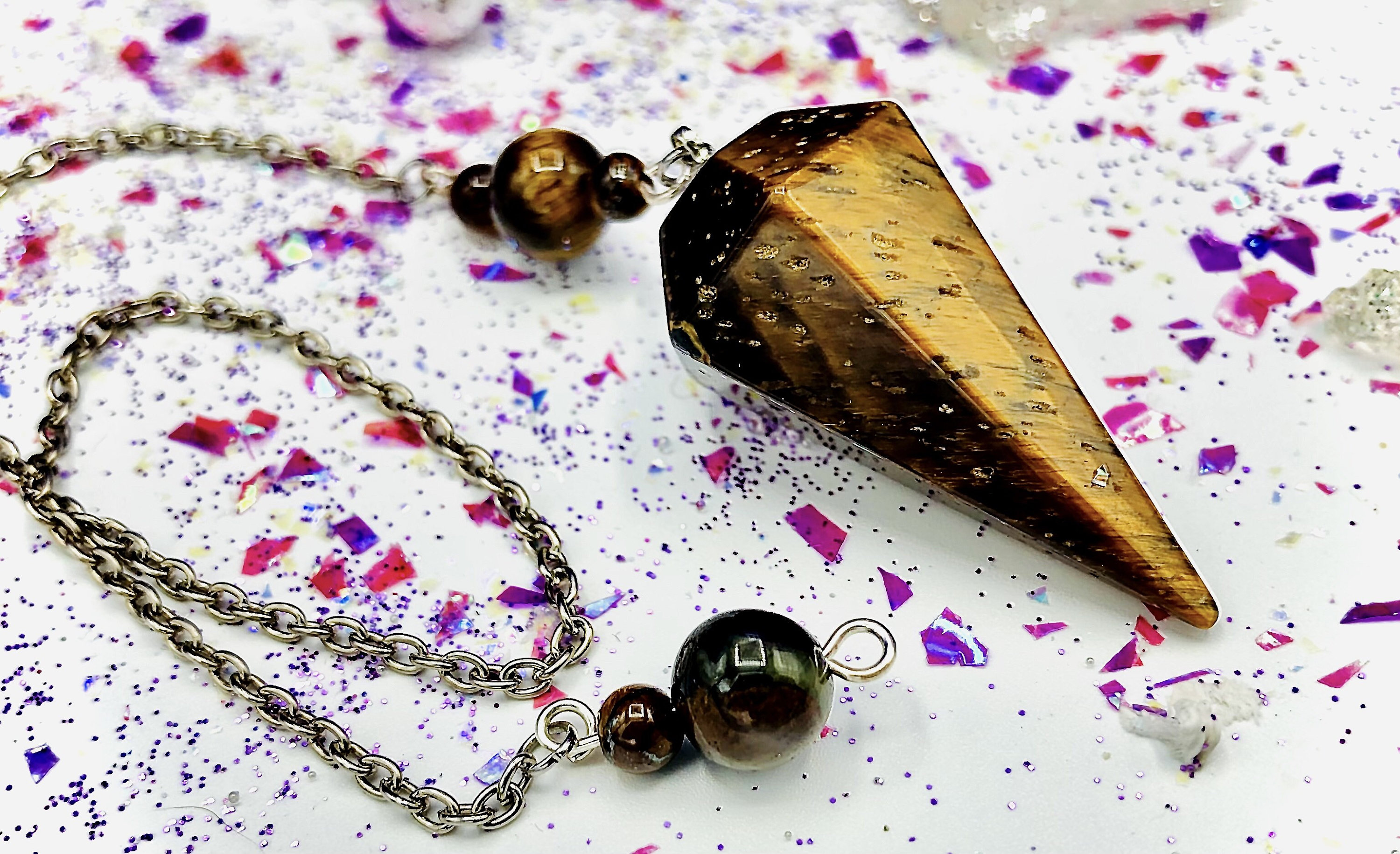 Pendule Œil de Tigre