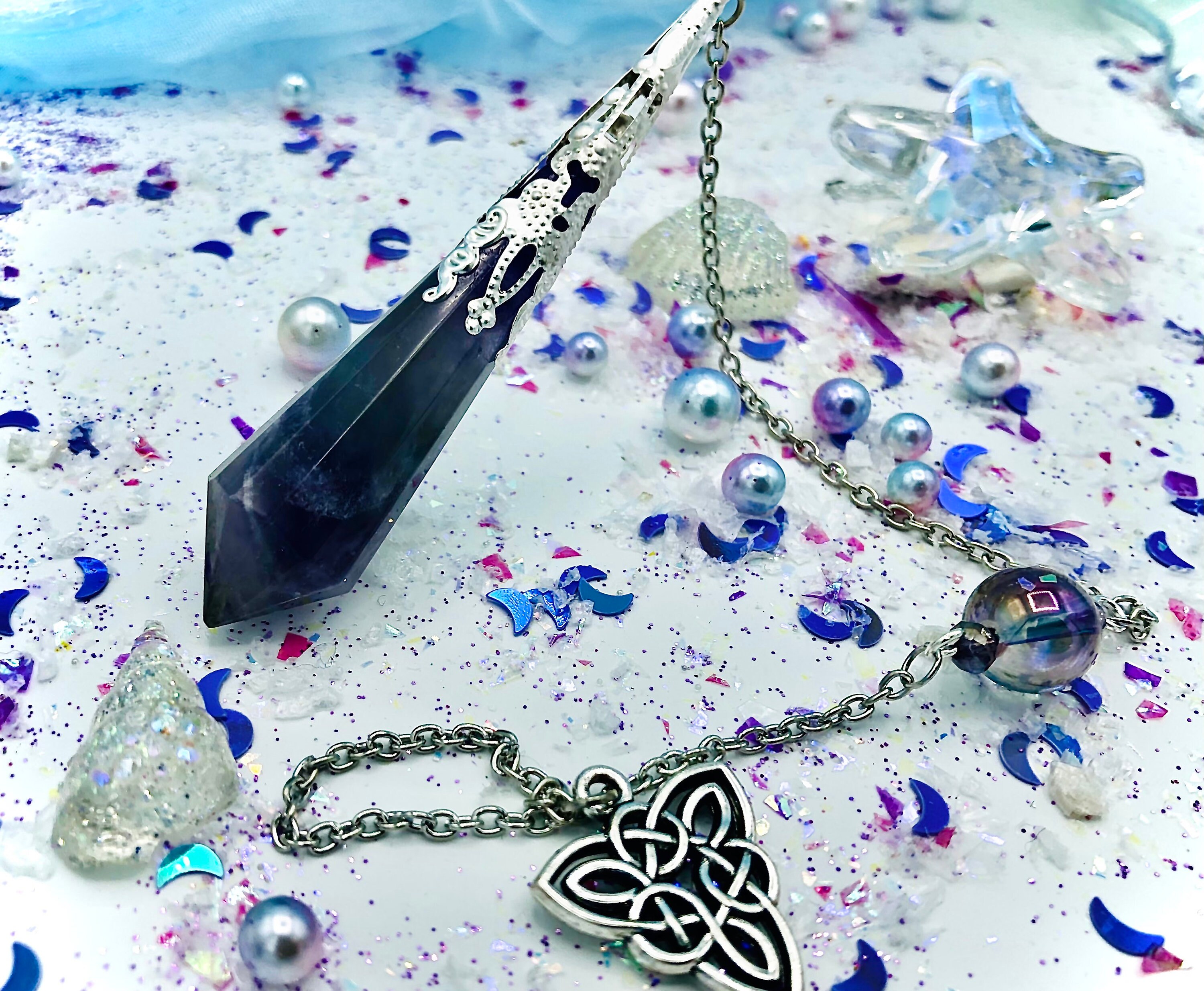 Pendule Améthyste et Aura