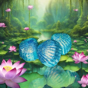 Cire parfumée trefle aquatique cire brule parfum fleur aquatique  lotus