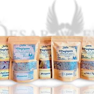 Esoteric magic salts witch protection salt energy luck ritual talisman wicca white magic