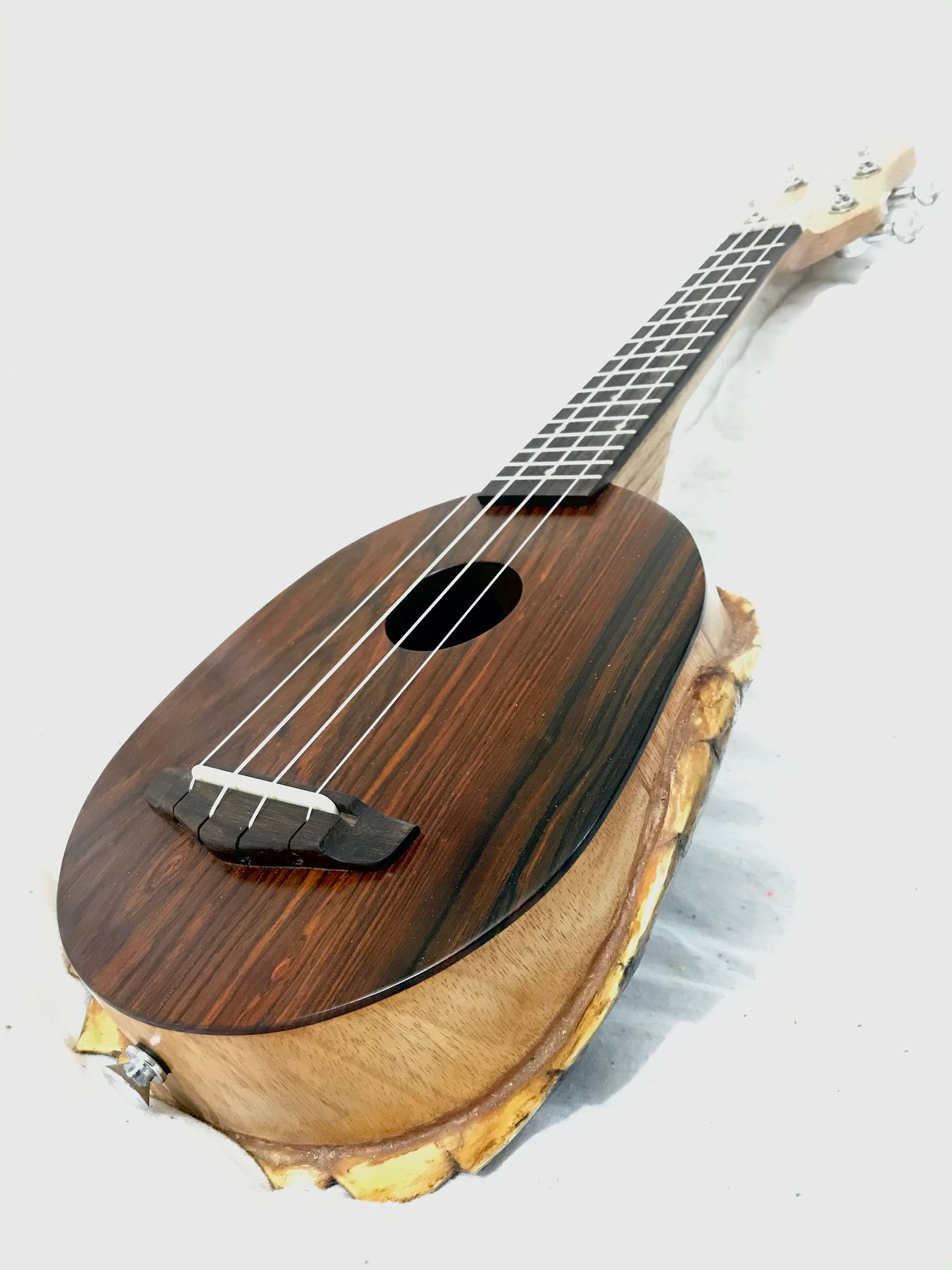 Turtle shell soprano ukulele Cocobolo Etsy
