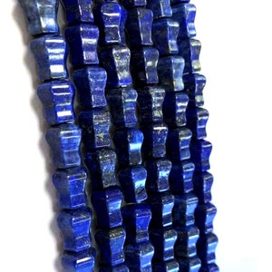 11x8mm Smooth Gourd High Quality Natural Stone Lapis Lazuli Strand 15 Inches Long