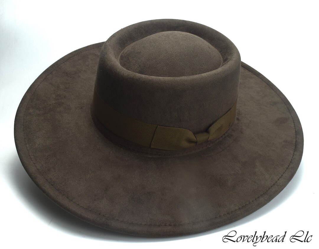 Dark Brown Western Cowboy Hat, Country Hat, Western Hat, Rodeo Hat, Wild West Hat, Vintage ...