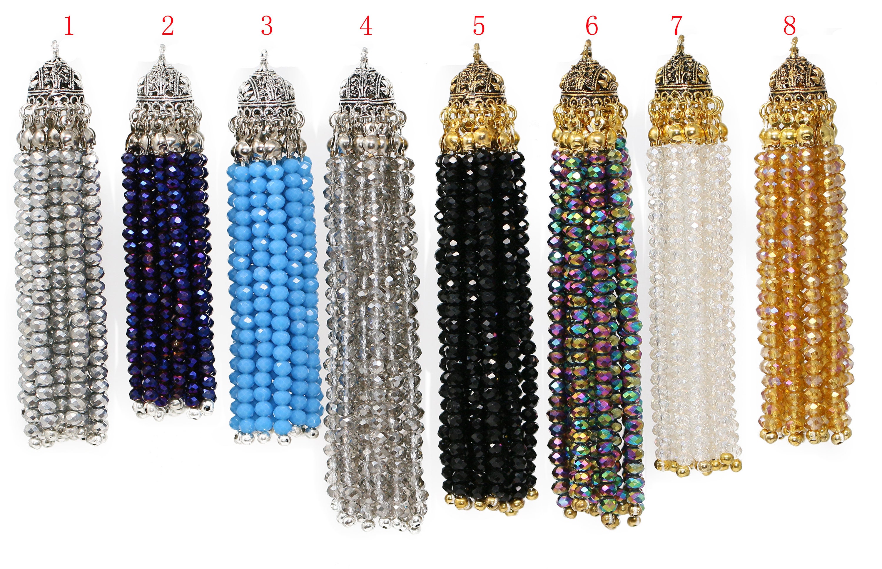 Beaded Tassels for Bags or Anything! * Moms and Crafters