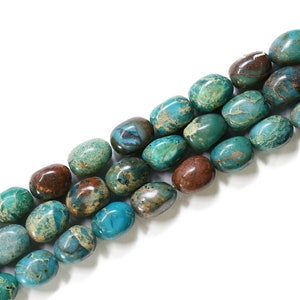Lovely Bead 15x20mm Jasper Barrel Bead Strand (16 Inches Long)