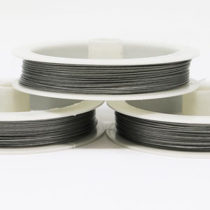 Resistant Strong Wire Tiger Tail Beading Wire For Jewelry Making Finding (0.38mm and 0.45mm)
