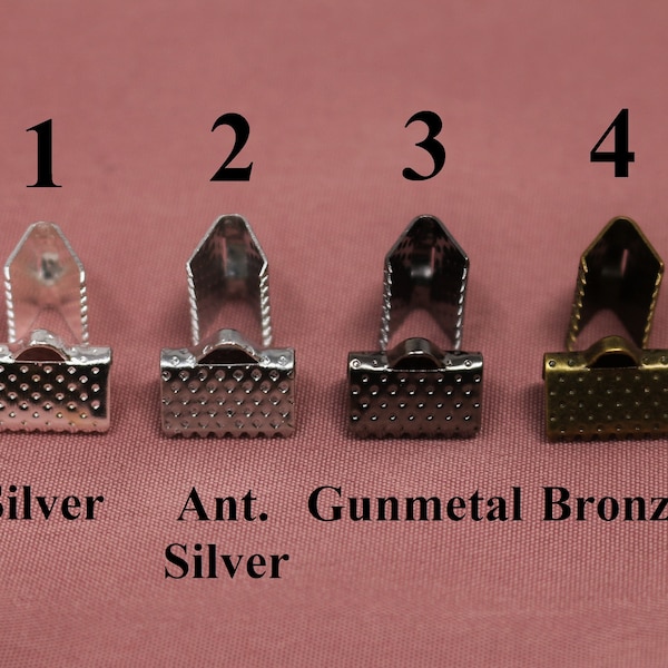 Ribbon End Crimps Etsy