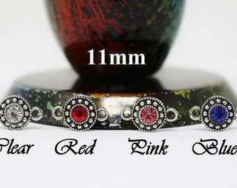 11 mm Strass Tenn Länkkoppling, Länkkoppling