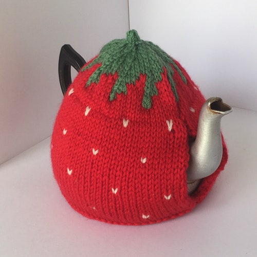 Fox Hand Knitted Tea Cosy. Tea Lovers Teatime Treat. Etsy