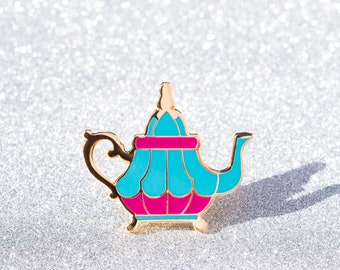 Teapot Enamel Pin