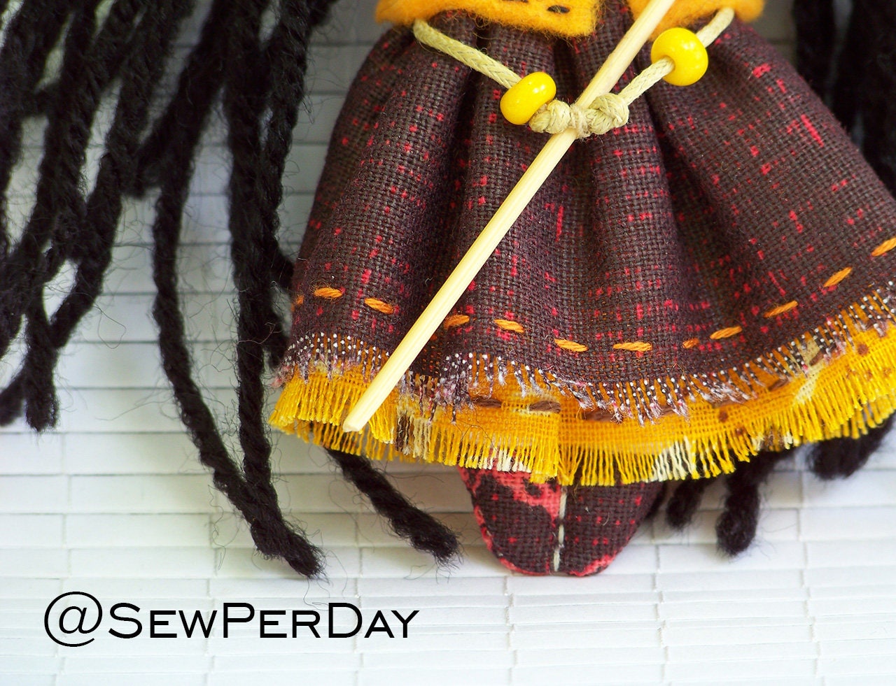 Tiny Rag Doll Sewing Pattern PDF/ Mini Fabric Doll Small Cloth - Etsy