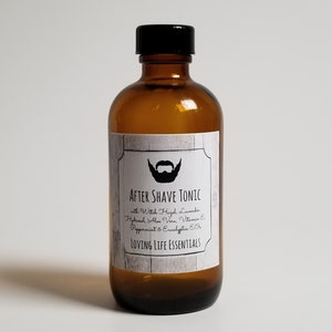 Gentlemen's After Shave Tonic, Father's Day, Gifts for Him, Skin Care, Organic, All-Natural, Birthday Gift, Moisturizing, Groomsman Gift