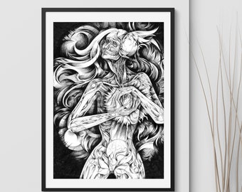 Hope V2 - Large Dark Art Print / Fine Art / Giclee / Graphic Art