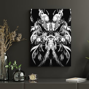 Reflection Dark Art Print / Fine Art / Giclee / Graphic Art Borderless