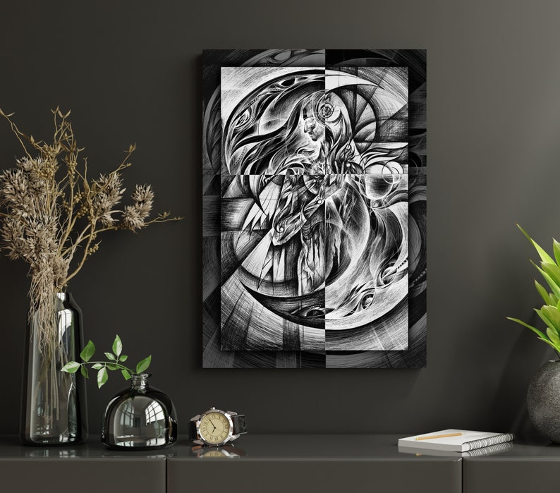 Dark Art Print / Fine Art / Giclee / Graphic Art Black Borders