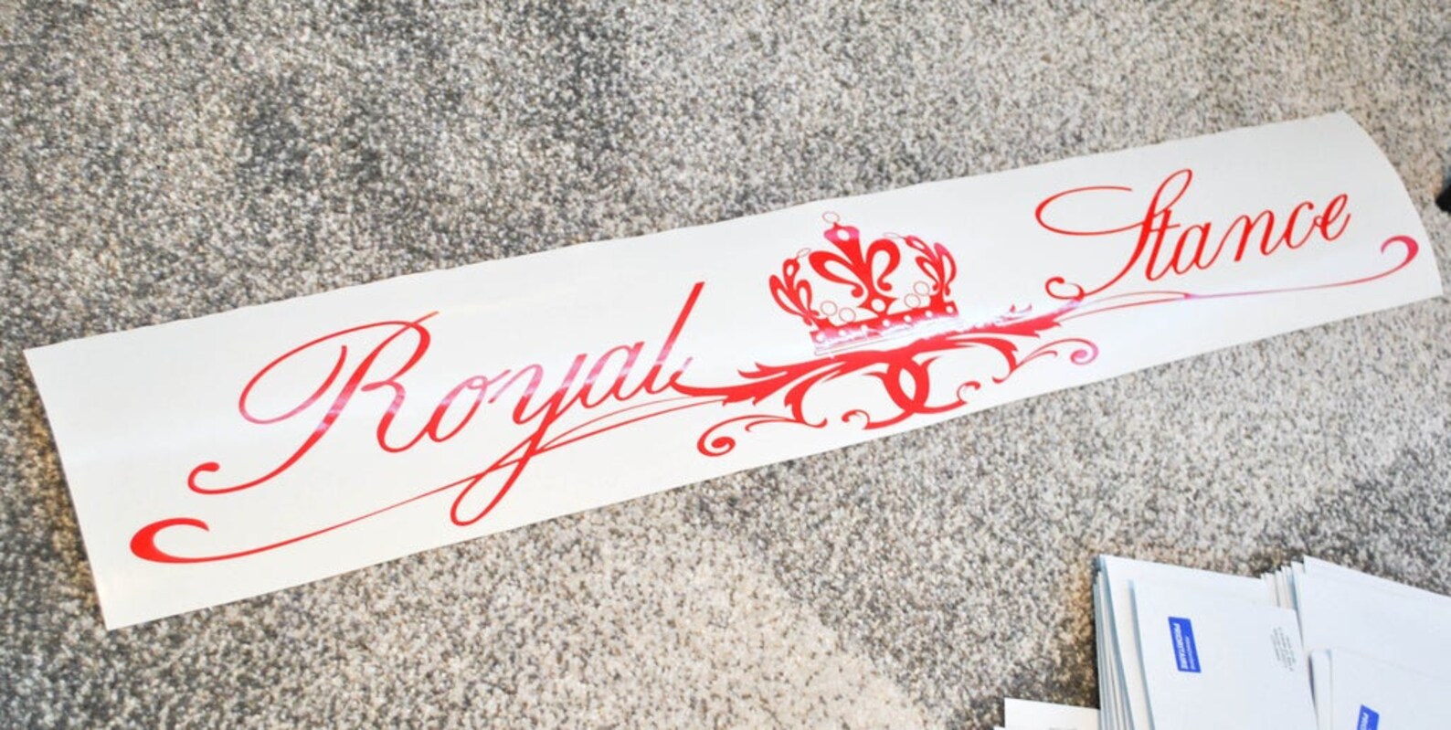 Royal Stance Windshield Banner Decal JDM Sticker Etsy