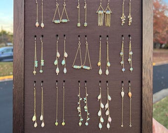 Ethiopian Opal Earrings