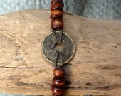 Chinese Coin Bracelet,Good Luck Bracelet,Coin String Bracelet,Woven String Bracelet,Men,Women,Pray,Wish Bracelet,Good Fortune Bracelet,Gift