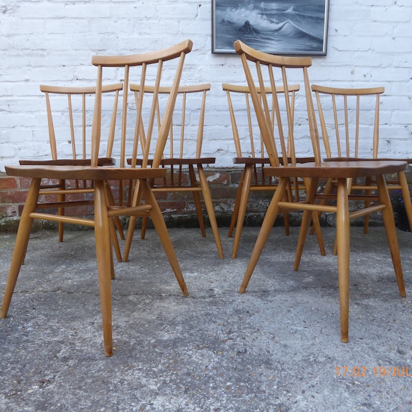 Ercol Dining Chairs Etsy UK
