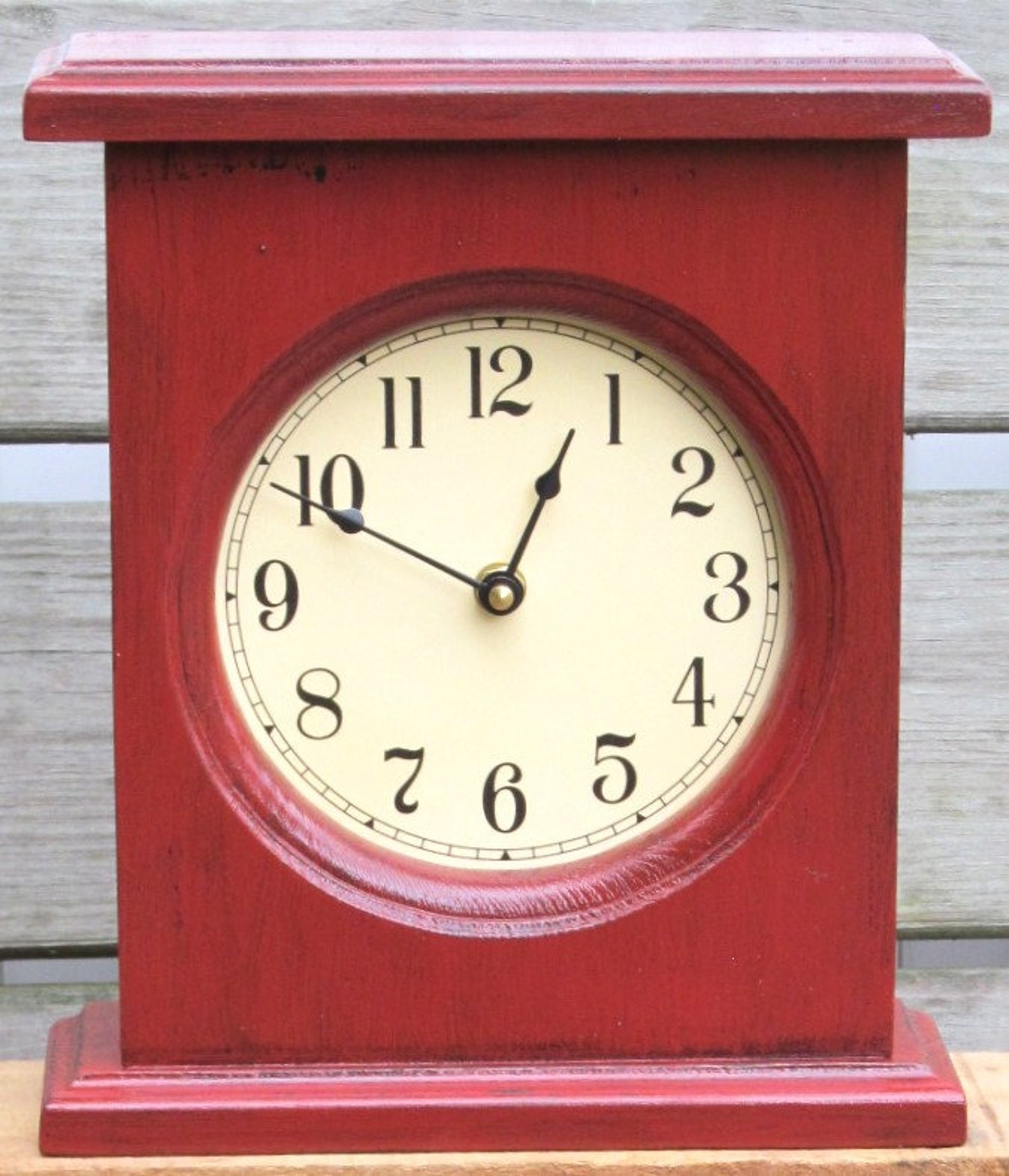 Country Wall Clocks Small Wall Clock Farmhouse Clock Etsy