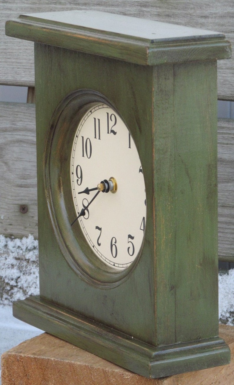 Country Wall Clocks Small Wall Clock Farmhouse Clock Etsy