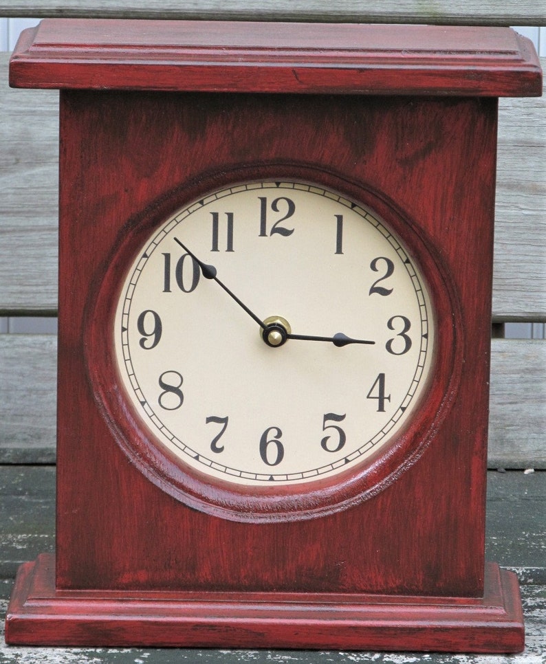 Country Wall Clocks Small Wall Clock Farmhouse Clock Etsy