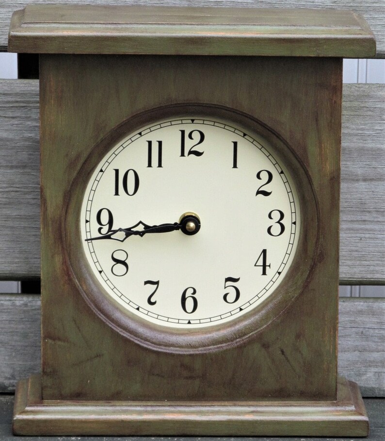 Country Wall Clocks Small Wall Clock Farmhouse Clock Etsy