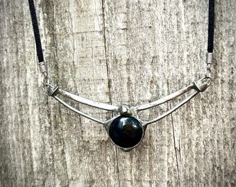 Spacecraft Cyberpunk necklace Spaceman pendant Space jewelry I Want To Believe Paranormal Unusual gift idea Post apocalyptic Flying saucer