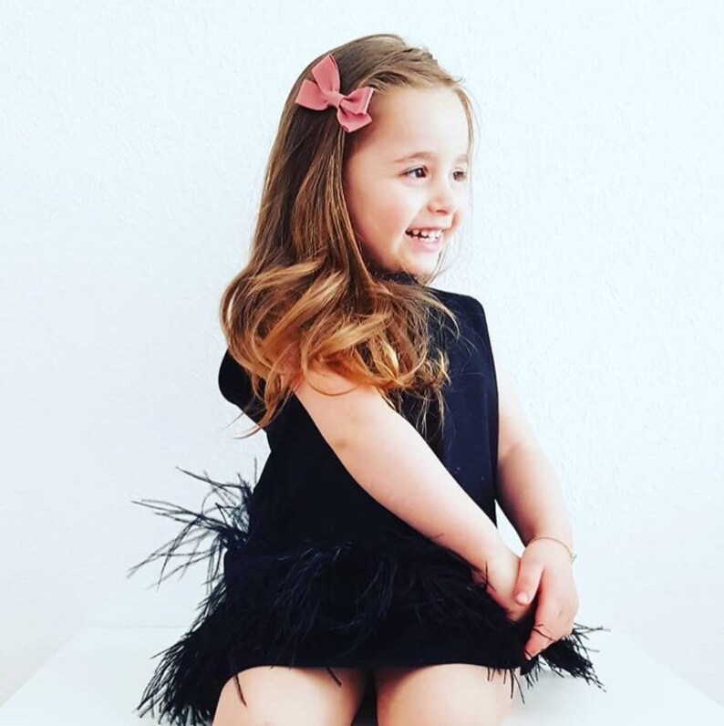 Set of 3 Rose Hair Clip Baby Hair Clip Red Hair Bows Girls Etsy