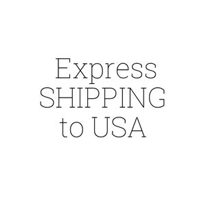 Envío EXPRESS a Usa. Plazo de entrega 3-5 días laborables.