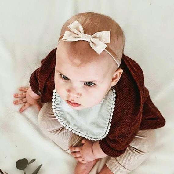 Fascia Capelli Bambini In Cotone - Elastica Con Animaletti, Per Neonati E Bambine - Foto 4