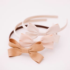 Tiara infantil minimalista, Tiara Alice para meninas, Laços para meninas, Tiara para meninas, Laço para meninas, Faixa Alice 1 cm de largura