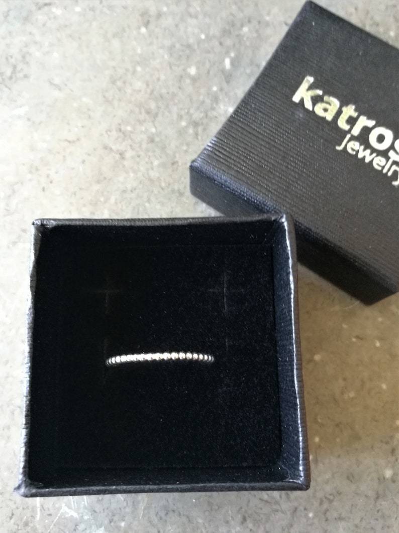 Handmade silver jewelry Gift for her Simple ring for women Stackable silver ring Minimalist jewelry