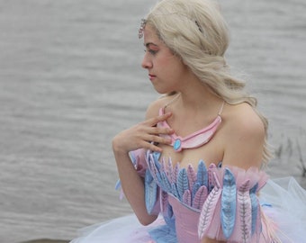 Pink Swan Princess MTO Cosplay Costume