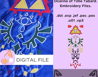 Archivos de bordado de tabardo de Legend of Zelda: Ocarina of Time