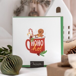 Coffret de cartes de souhaits temps des Fêtes  - Cartes de Noël à personnaliser - Cartes de célébrations - Cartes et enveloppes assorties