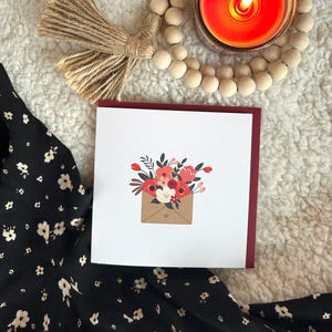 Mother's Day Greeting Card - Love Letter - Romantic Valentine's Day Card - Gift Idea for Wife