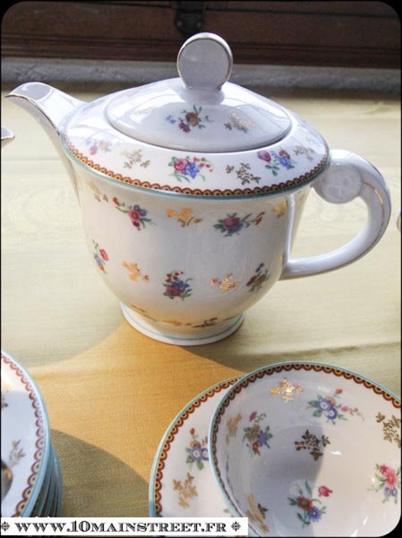 Beautiful Raynaud Limoges 1950/'s teacoffee service