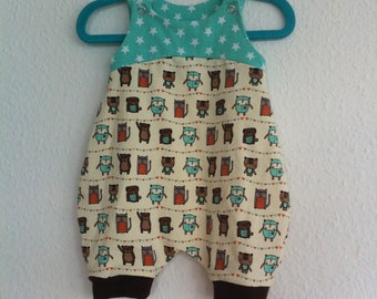 Summer jumpsuit / dungarees "Friends forever" size. 62-104