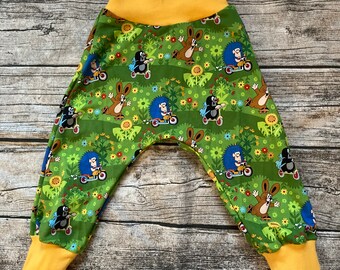 Pump pants "The little mole on the way" Size 62-104 from Sommersweat