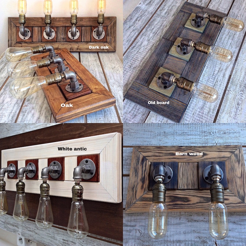 Luces de tocador de baño luces de baño iluminación de baño | Etsy