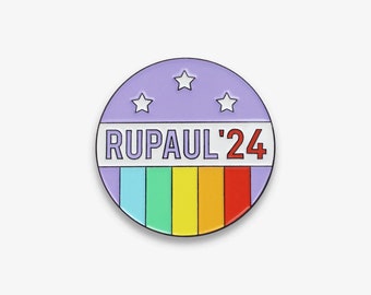 RuPaul '24 Enamel Lapel Pin