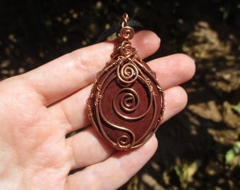 collana di pietra di diaspro